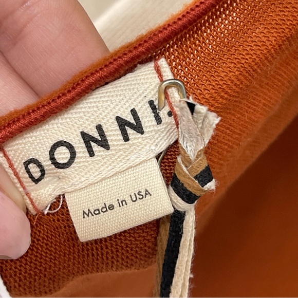 DONNI Blanket Scarf Color Block Autumn NWT - Picture 5 of 5